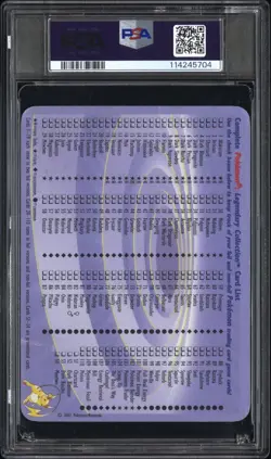 2002 CHARIZARD BOX TOPPER REVERSE HOLO LEGENDARY COLLECTION POKEMON PSA 1 #SL1 - Image 2