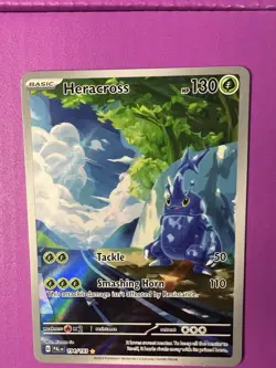 Heracross 194/193 Sv02: Paldea Evolved Illustration Rare Holo Pokemon TCG NM - Image 3