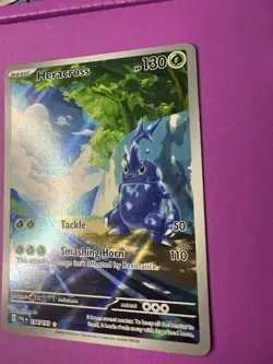 Heracross 194/193 Sv02: Paldea Evolved Illustration Rare Holo Pokemon TCG NM - Image 4
