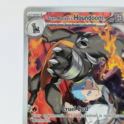 Team Rockets Houndoom 191/182 Destined Rivals Ultra Rare NM Pokemon TCG - Image 2