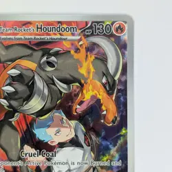 Team Rockets Houndoom 191/182 Destined Rivals Ultra Rare NM Pokemon TCG - Image 3