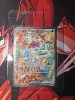 Pokemon TCG Keldeo ex 167/086 SV: White Flare Special Illustration Rare - Image 3