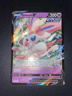 Pokemon ita Near Mint Sylveon V Swsh202 Promo Spada E Scudo - Image 2