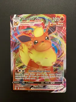 Pokemon Ita Full Art Flareon Vmax 018/203 Evoluzioni Eteree - Image 1