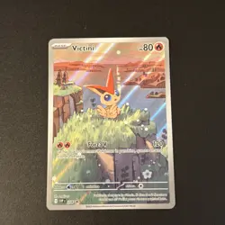 Pokemon Victini 208 Promo Da Collezione Near Mint Fuoco Bianco Luce Nera - Image 1