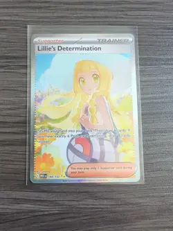 Pokemon TCG Lillie’s Determination Mega Evolution 184/132 SIR English - Image 1