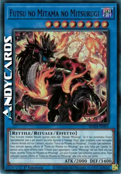 FUTSU NO MITAMA NO MITSURUGI • Super R • SUDA IT093 • 1Ed • Yugioh! • ANDYCARDS - Image 1