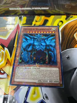 Yu-Gi-Oh! Obelisk the Tormentor BP02-SP125 Mosaic Rare 1st Edition Spanish NM - Image 3