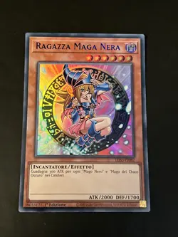 Yu gi oh Lds3-it082 Ragazza Maga Nera Ultra Rara Blu Ita 1ed Italiana - Image 1