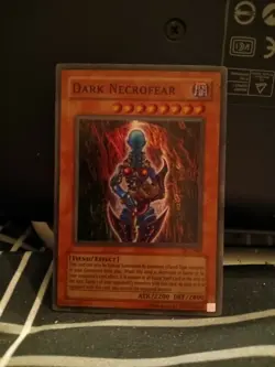YU-GI-OH! Dark Necrofear DL2-002 Secret Holo Rare Foil New - Image 2