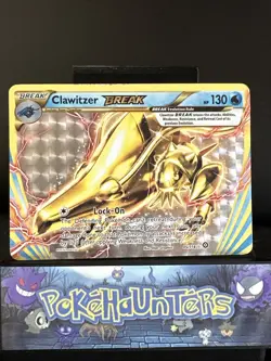 Pokemon Card Clawitzer BREAK 35/114 XY Steam Siege Holo Rare Light Played - Image 1