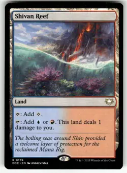 SHIVAN REEF #179 MTG COMMANDER: EDGE OF ETERNITIES - Image 1