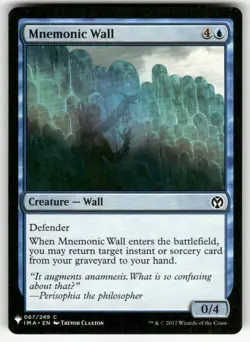 MNEMONIC WALL #67 MTG THE LIST REPRINTS - Image 1