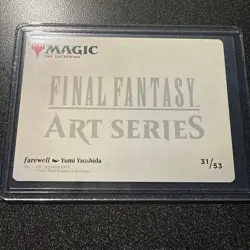 Yiazmat, Ultimate Mark - Magic: Final Fantasy MTG - Art Series 7/53 - Image 2