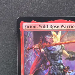 0137 Firion, Wild Rose Warrior Prerelease Promo Final Fantasy MTG Card Rare FFII - Image 2
