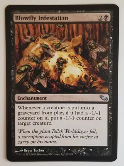 Lightly Played - MTG Blowfly Infestation - Shadowmoor - Image 1