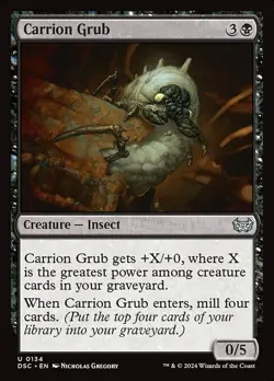 Carrion Grub - Duskmourn: House of Horror Commander DT - MTG - Image 1