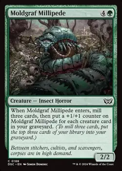 Moldgraf Millipede - Duskmourn: House of Horror Commander DT - MTG - Image 1