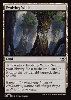 Evolving Wilds - Duskmourn: House of Horror Commander DT - MTG - Image 1