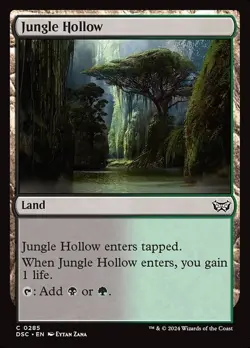 Jungle Hollow - Duskmourn: House of Horror Commander DT - MTG - Image 1
