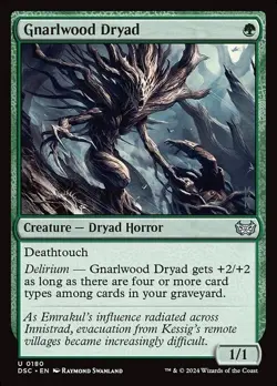 Gnarlwood Dryad - Duskmourn: House of Horror Commander DT - MTG - Image 1
