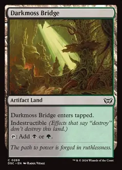 Darkmoss Bridge - Duskmourn: House of Horror Commander DT - MTG - Image 1