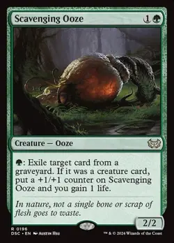 Scavenging Ooze - Duskmourn: House of Horror Commander DT - MTG - Image 1