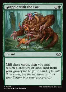 Grapple with the Past - Duskmourn: House of Horror Commander DT - MTG - Image 1