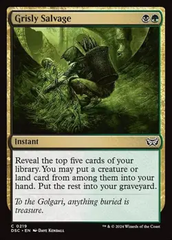Grisly Salvage - Duskmourn: House of Horror Commander DT - MTG - Image 1