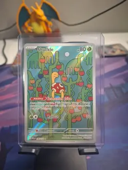 Shuckle 136/132 - ME01: Mega Evolution Pokemon Illustration Rare Holo NM - Image 1