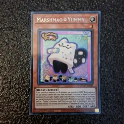 DOOD-EN024 "Marshmao☆Yummy" Secret Rare 1st Ed YuGiOh - Image 1