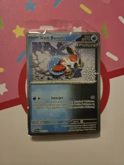Iron Bundle Stamped 062/167 Holo Pokemon Card Rare Promo - Image 1