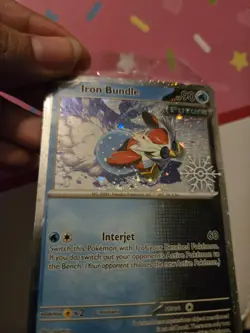 Iron Bundle Stamped 062/167 Holo Pokemon Card Rare Promo - Image 2