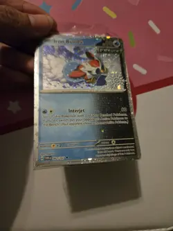 Iron Bundle Stamped 062/167 Holo Pokemon Card Rare Promo - Image 3