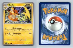 Raichu #64 SV Paldea Evolved Uncommon Pokemon 2023 TCG Card - Image 1