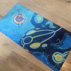 Ancient Primal Kyogre Rubber Playmat Play Mat For Tcg Trading Card Game Pokemon - Image 1