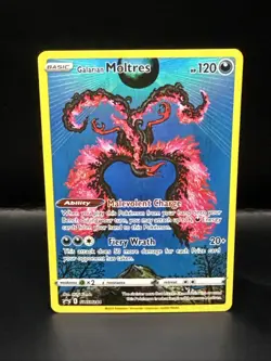 Pokemon Galarian Moltres SWSH284 Black Star Promo Pokemon Card - Image 1
