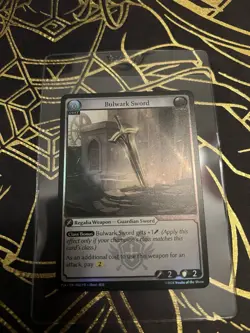 Grand Archive TCG Bulwark Sword (002) [Promotional Card] - Image 1