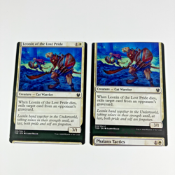 Miscut Leonin of the Lost Pride - NM - Theros Beyond Death MTG MAGIC Card 2x - Image 1