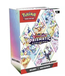 Pokemon SV Prismatic Evolution Booster Trading Card Bundle - Sealed New - Image 1