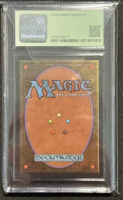 MTG Limited Edition Beta 1993 Island (C) CGC 9 MINT Old School 93/94 Signed - Image 2