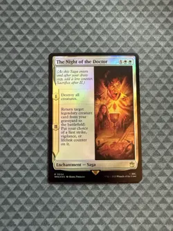 MTG The Night of the Doctor #0024 Foil Rare Universes Beyond: Doctor Who (WHO) - Image 1