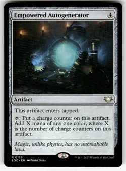 EMPOWERED AUTOGENERATOR #135 MTG COMMANDER: EDGE OF ETERNITIES - Image 1