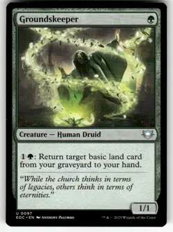 GROUNDSKEEPER #97 MTG COMMANDER: EDGE OF ETERNITIES - Image 1
