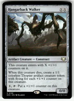 HANGARBACK WALKER #139 MTG COMMANDER: EDGE OF ETERNITIES - Image 1