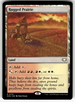 RUGGED PRAIRIE #174 MTG COMMANDER: EDGE OF ETERNITIES - Image 1