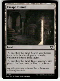 ESCAPE TUNNEL #157 MTG COMMANDER: EDGE OF ETERNITIES - Image 1