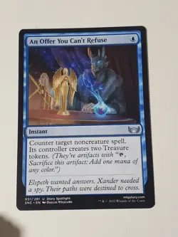 MTG - An Offer You Can't Refuse - Streets of New Capenna Regular - Image 1