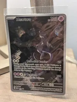 MEWTWO SVP 052 Scarlet Violet 151 Promo Illustration Rare Pokemon Card SEALED B - Image 1