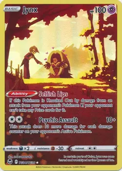 Holo Jynx TG04/TG30 Ultra Rare Silver Tempest Pokemon TCG - Image 1